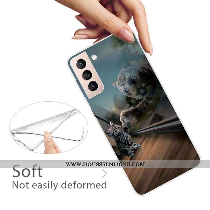 Coque Samsung Galaxy S22 Plus 5G Rêve de Chaton