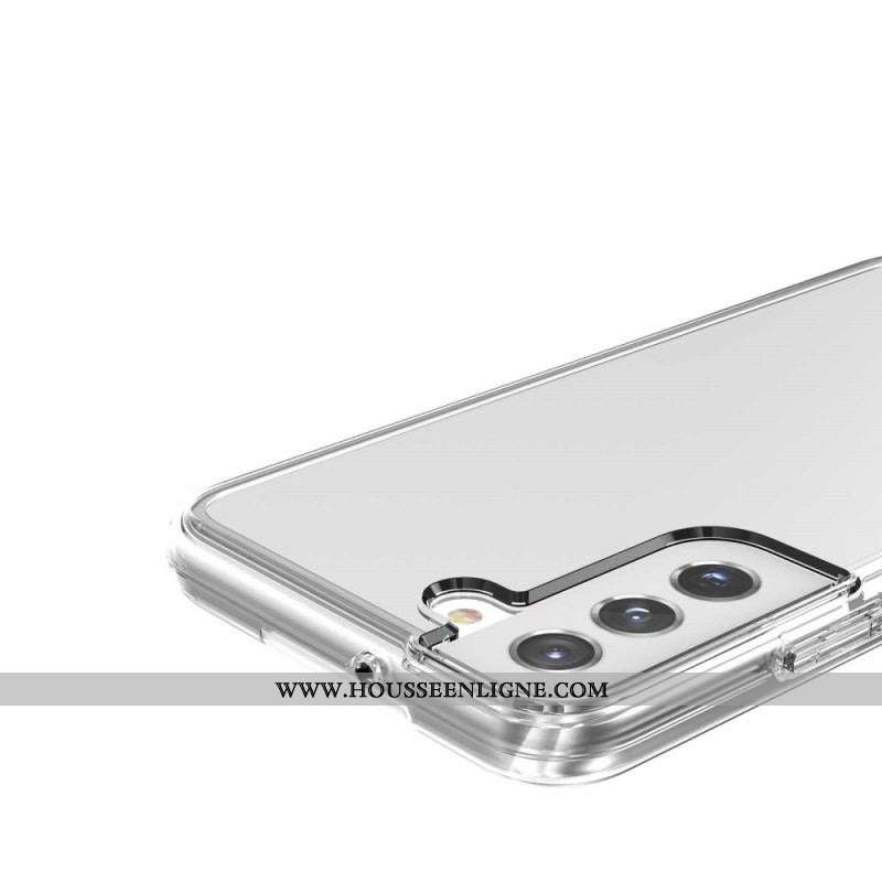 Coque Samsung Galaxy S22 Plus 5G Transparente Hybride Colorée