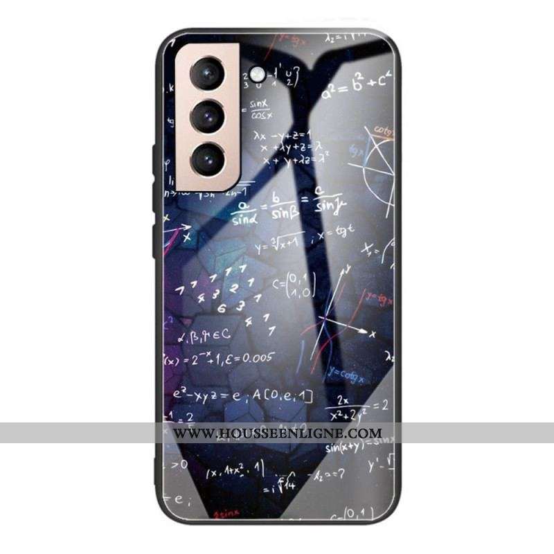 Coque Samsung Galaxy S22 Plus 5G Verre Trempé Calculs Mathématiques