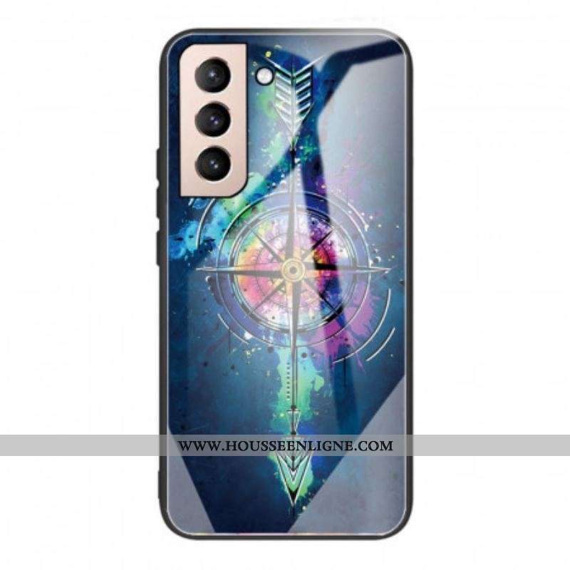 Coque Samsung Galaxy S22 Plus 5G Verre Trempé Flèche