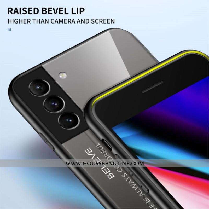 Coque Samsung Galaxy S22 Plus 5G Verre Trempé Hello