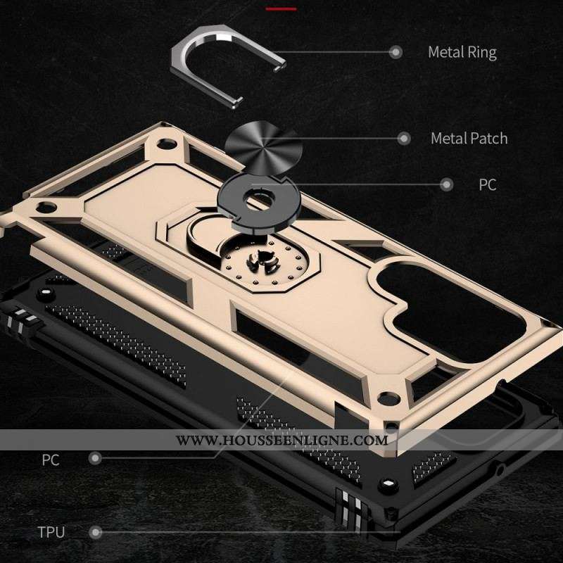Coque Samsung Galaxy S22 Ultra 5G Anneau Premium