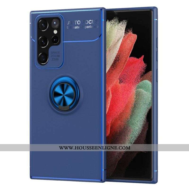 Coque Samsung Galaxy S22 Ultra 5G Anneau Rotatif