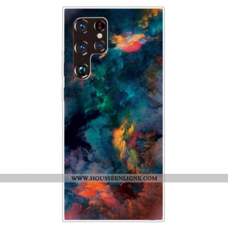 Coque Samsung Galaxy S22 Ultra 5G Core Ciel