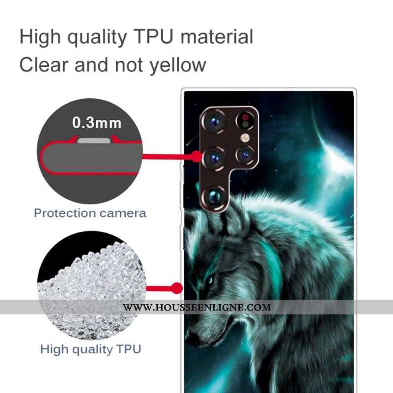 Coque Samsung Galaxy S22 Ultra 5G Core Loup