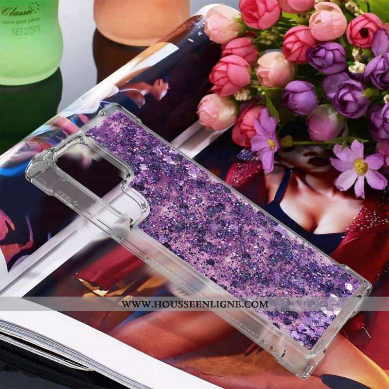 Coque Samsung Galaxy S22 Ultra 5G Désires Paillettes