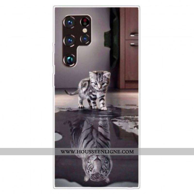Coque Samsung Galaxy S22 Ultra 5G Ernest le Tigre