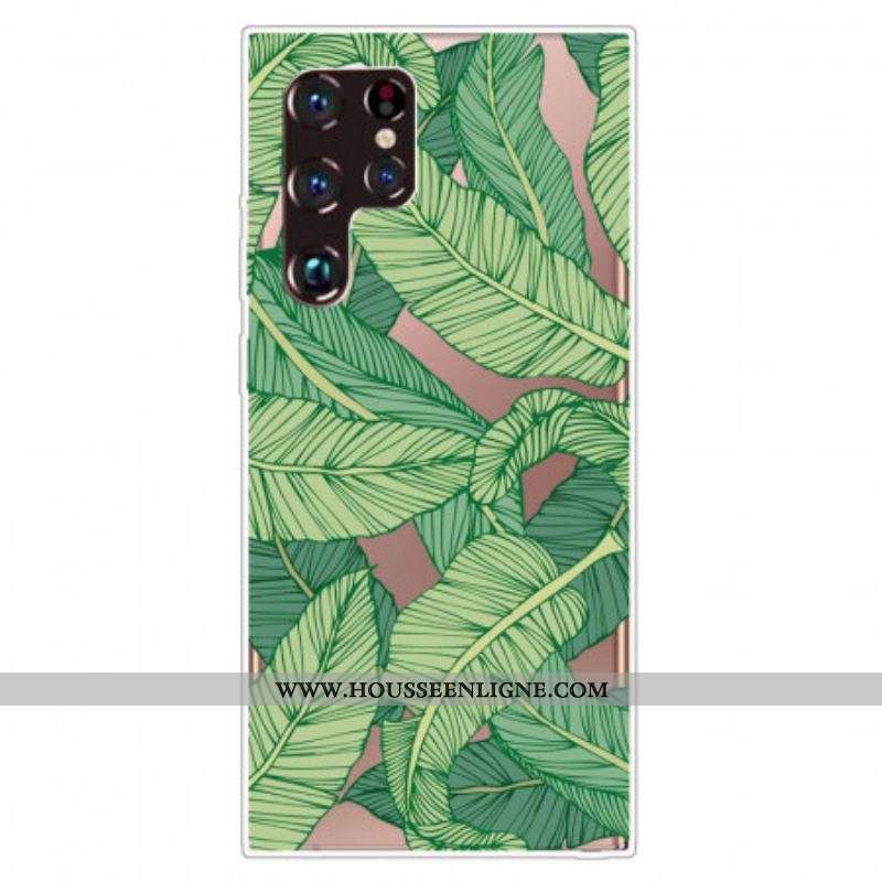 Coque Samsung Galaxy S22 Ultra 5G Feuillage