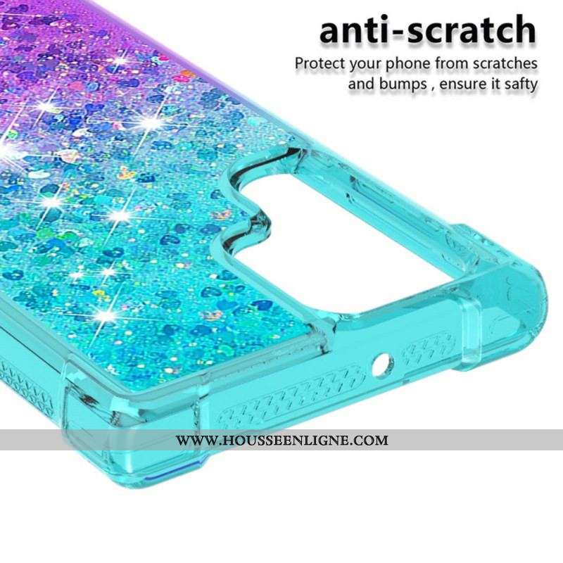 Coque Samsung Galaxy S22 Ultra 5G Paillettes Colors