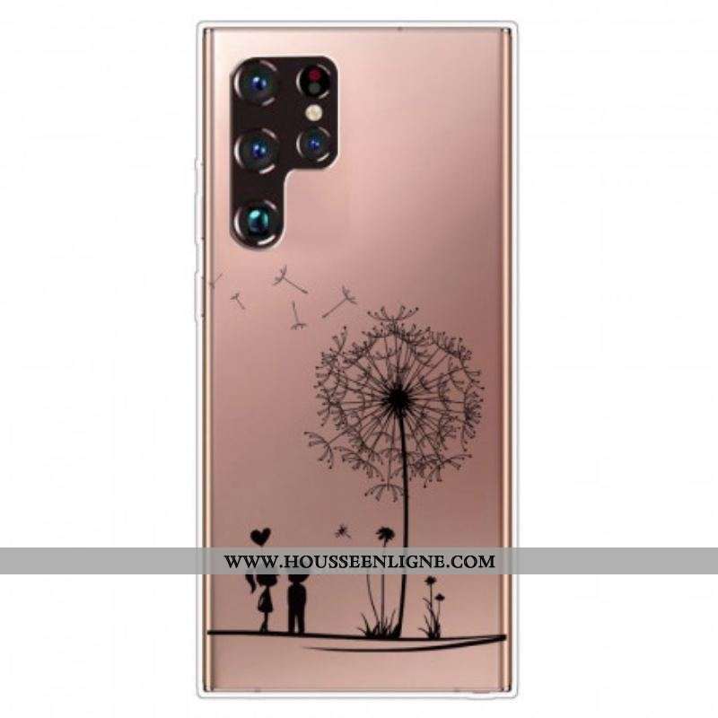 Coque Samsung Galaxy S22 Ultra 5G Pissenlit Love