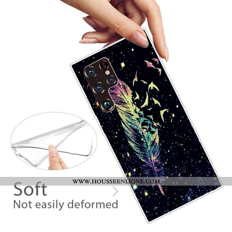 Coque Samsung Galaxy S22 Ultra 5G Plume