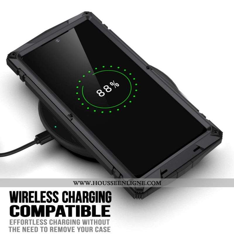Coque Samsung Galaxy S22 Ultra 5G Protection Totale avec Verre Trempé