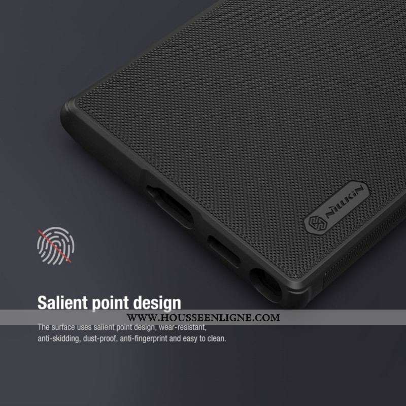Coque Samsung Galaxy S22 Ultra 5G Rigide Givré Nillkin