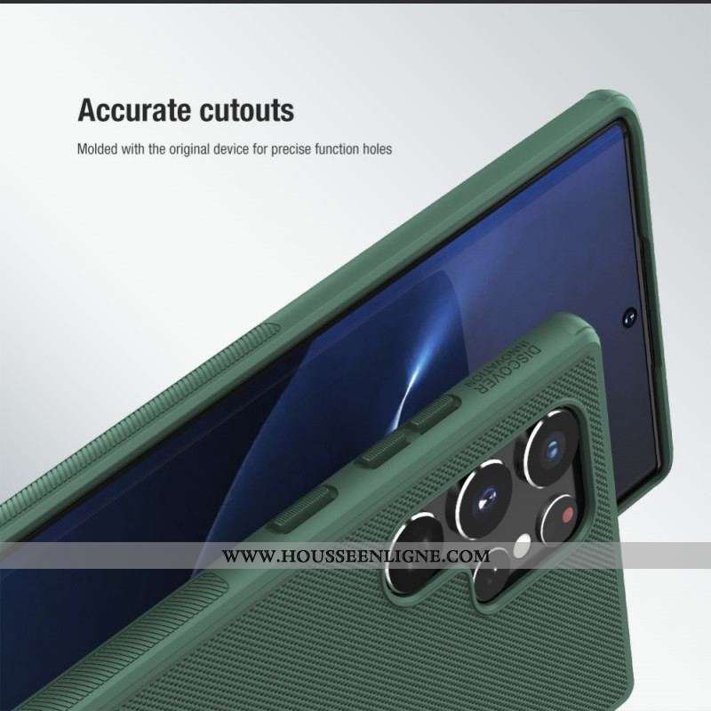Coque Samsung Galaxy S22 Ultra 5G Rigide Givré Nillkin