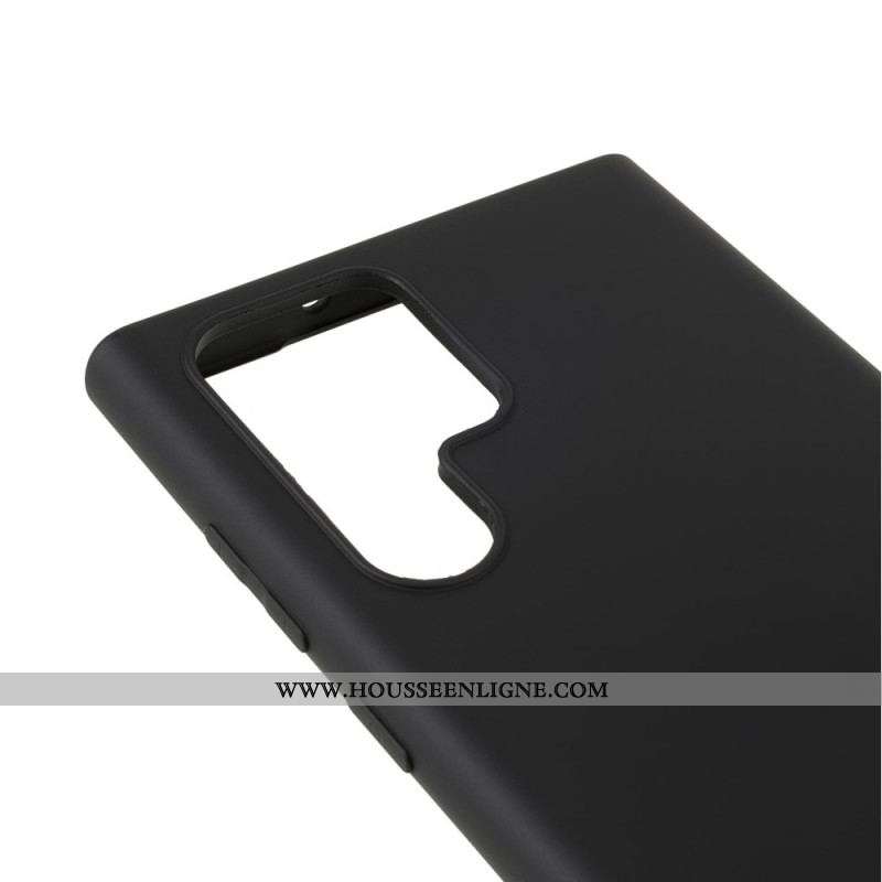 Coque Samsung Galaxy S22 Ultra 5G Silicone Liquide X-LEVEL
