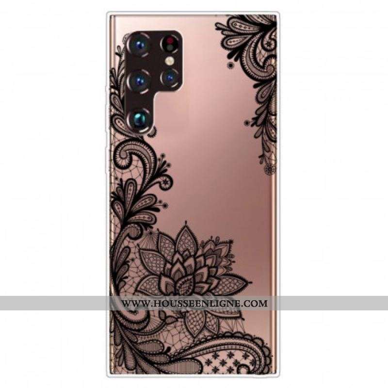 Coque Samsung Galaxy S22 Ultra 5G Sublime Dentelle