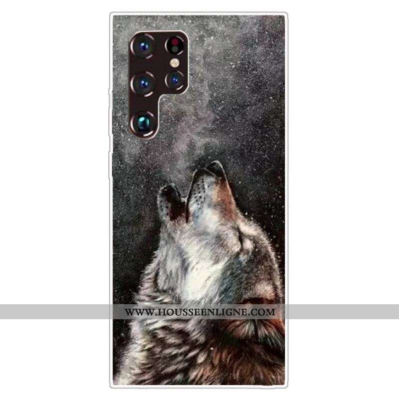 Coque Samsung Galaxy S22 Ultra 5G Sublime Loup