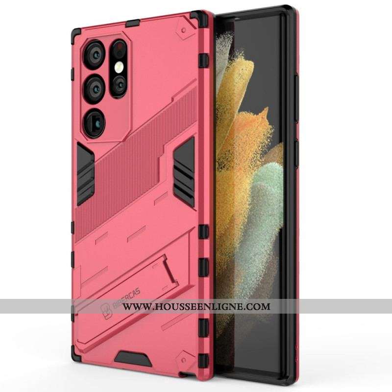 Coque Samsung Galaxy S22 Ultra 5G Support Deux Positions Mains Libres