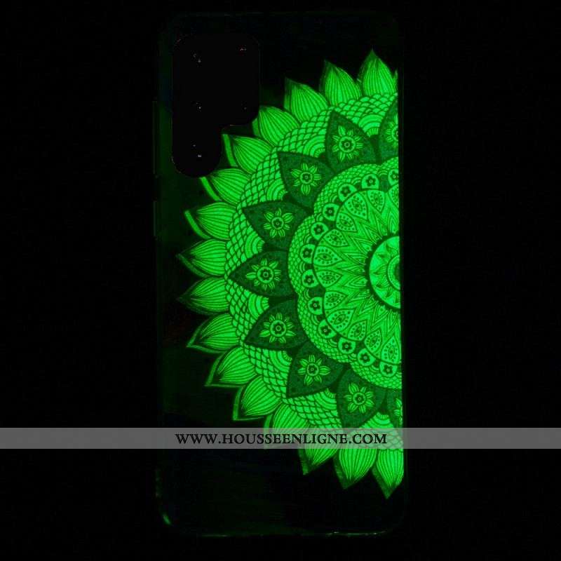 Coque Samsung Galaxy S22 Ultra 5G Série Floralies Fluorescente