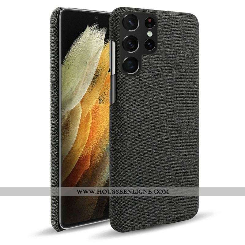 Coque Samsung Galaxy S22 Ultra 5G Texture Tissu KSQ