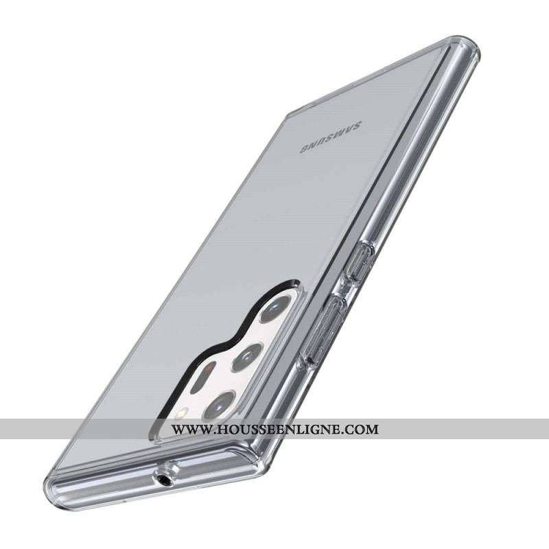 Coque Samsung Galaxy S22 Ultra 5G Transparente Hybride Colorée