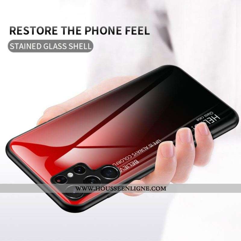 Coque Samsung Galaxy S22 Ultra 5G Verre Trempé Hello