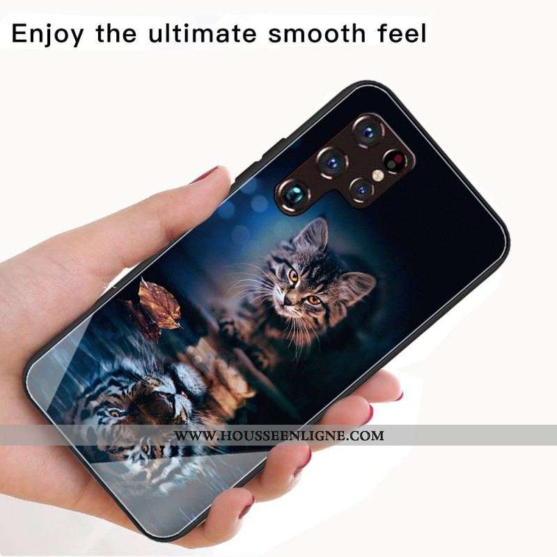 Coque Samsung Galaxy S22 Ultra 5G Verre Trempé Mon Tigre