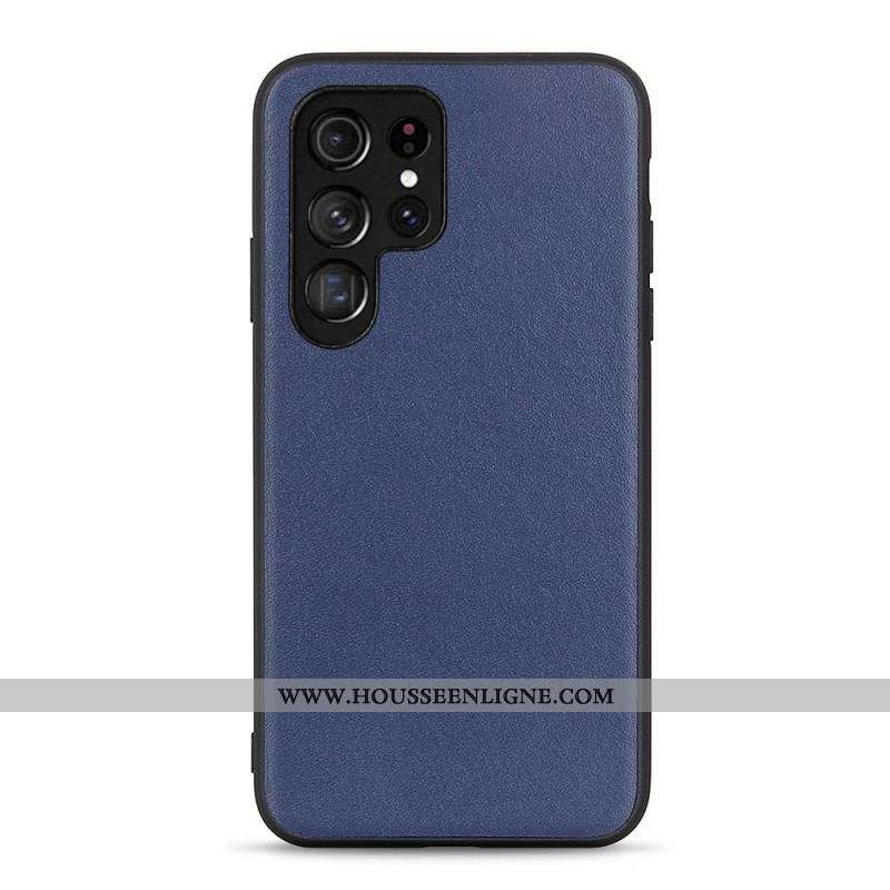 Coque Samsung Galaxy S22 Ultra 5G Véritable Cuir Business