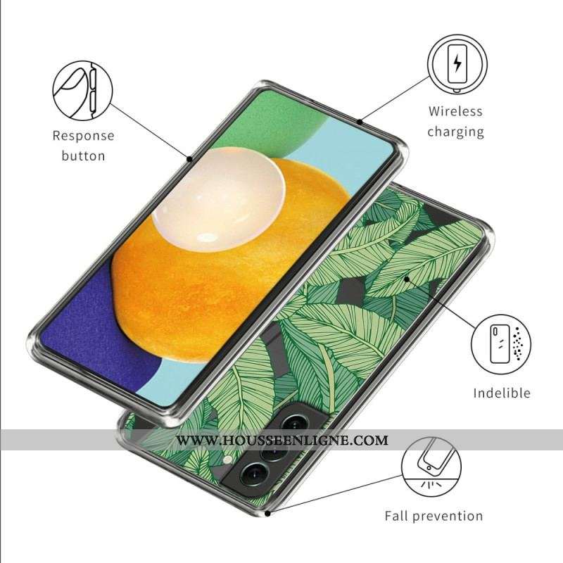 Coque Samsung Galaxy S23 5G Feuilles