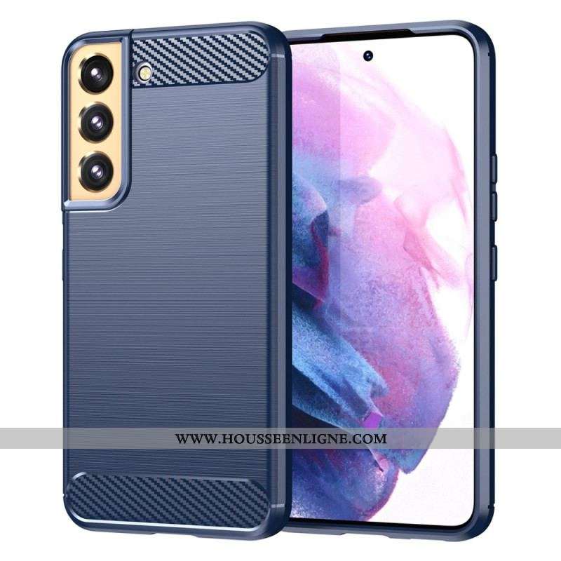 Coque Samsung Galaxy S23 5G Fibre Carbone Brossée