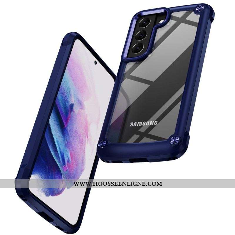 Coque Samsung Galaxy S23 5G Hybride avec Alliage Aluminium