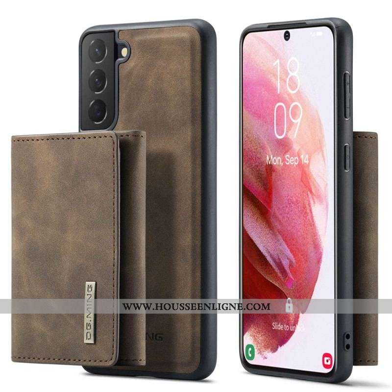 Coque Samsung Galaxy S23 5G Porte-Cartes Détachable DG.MING