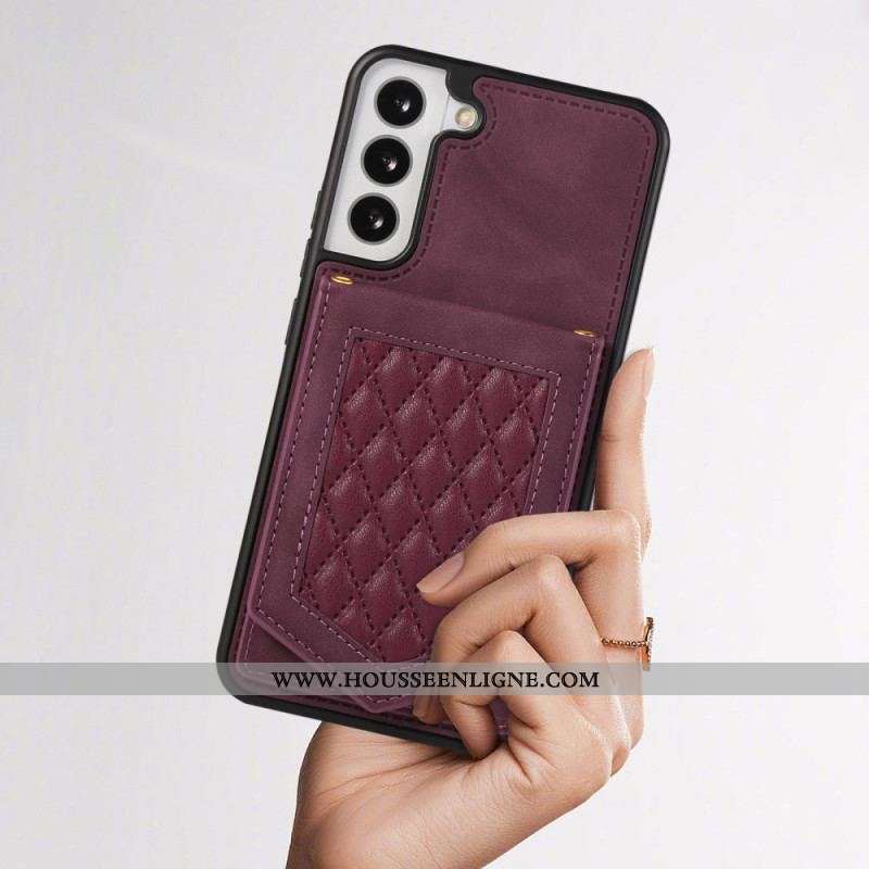 Coque Samsung Galaxy S23 5G RFID Porte-Cartes avec Bandoulière