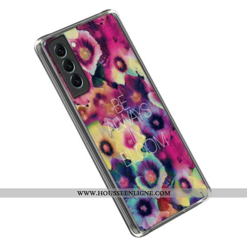Coque Samsung Galaxy S23 5G Silicone Be Always in Bloom