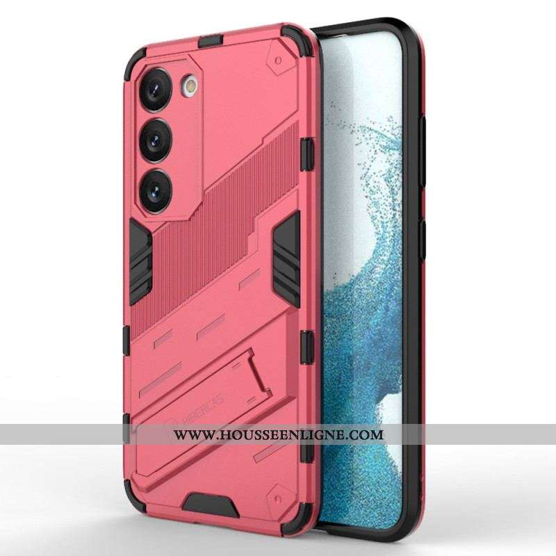 Coque Samsung Galaxy S23 5G Support Amovible Deux Positions Mains Libres