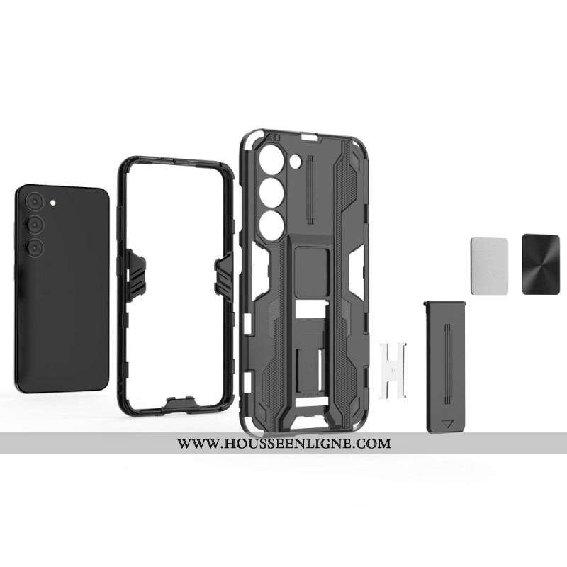 Coque Samsung Galaxy S23 5G Support Amovible Vertical et Horizontal