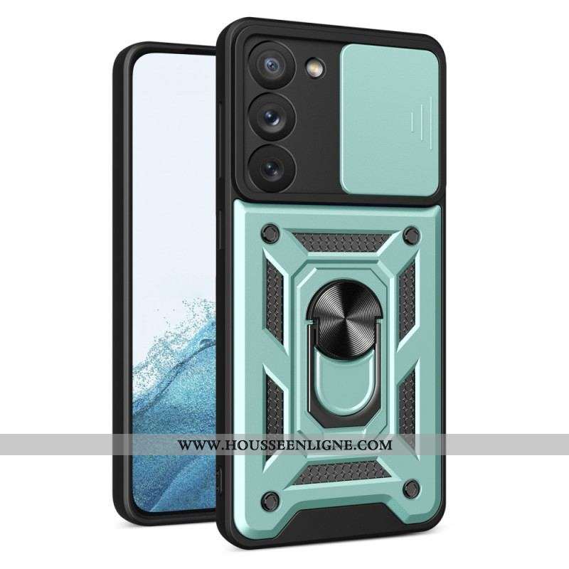 Coque Samsung Galaxy S23 5G Support et Protège-Lentilles