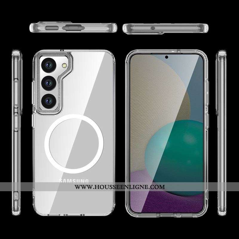 Coque Samsung Galaxy S23 5G Transparente Compatible Magsafe