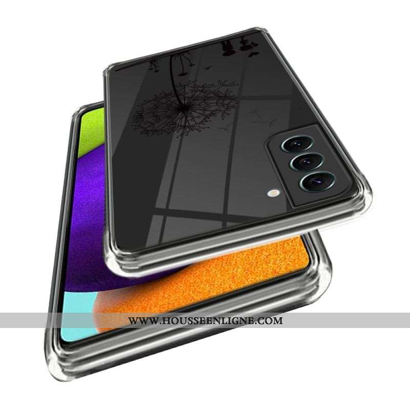 Coque Samsung Galaxy S23 5G Transparente Pissenlit Love
