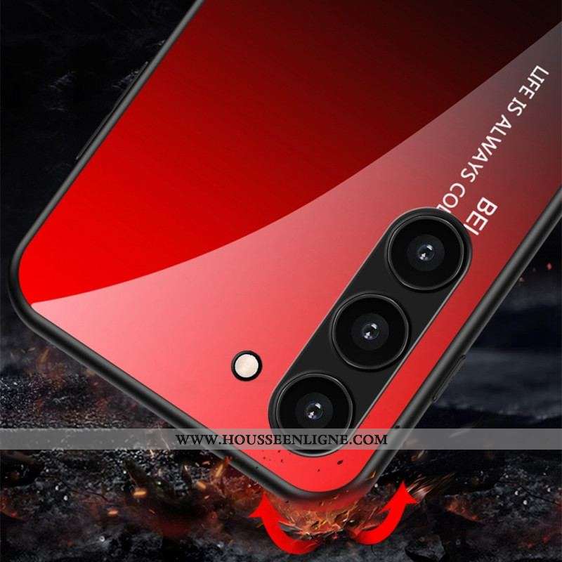 Coque Samsung Galaxy S23 5G Verre Trempé Hello