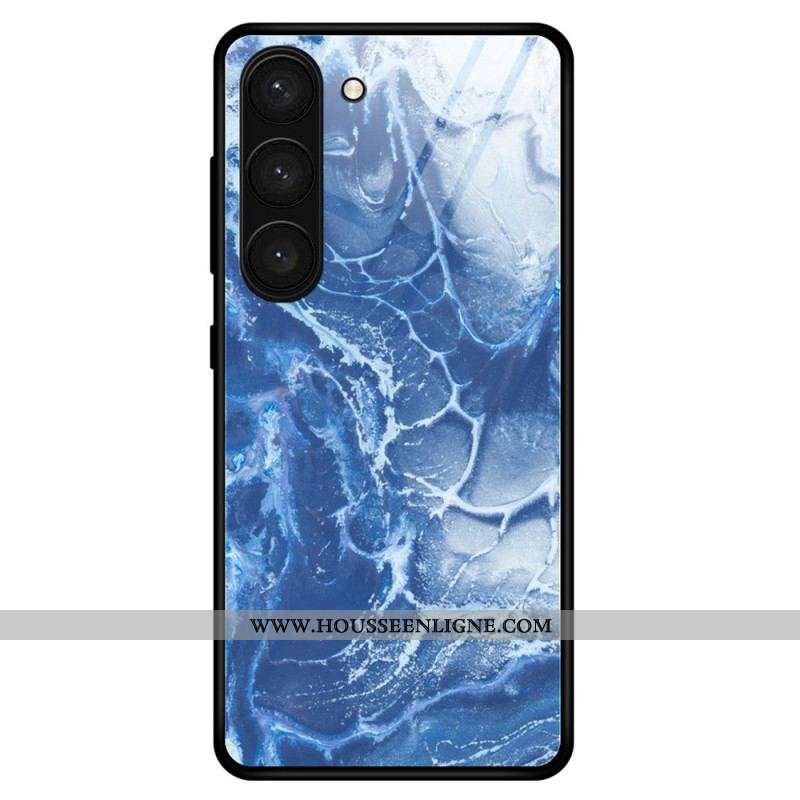 Coque Samsung Galaxy S23 5G Verre Trempé Marble Colors