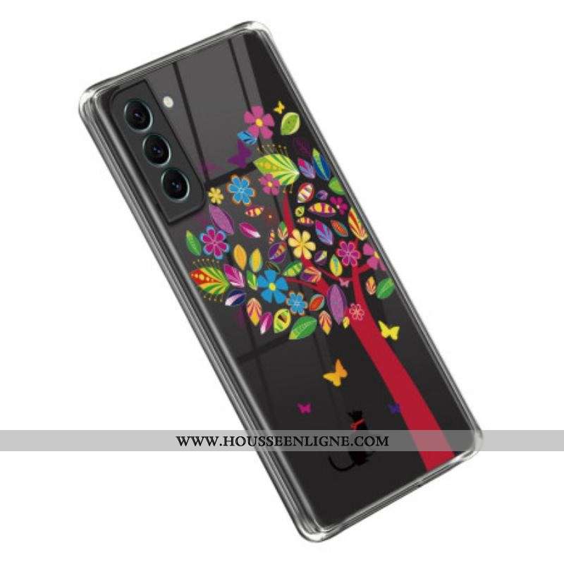 Coque Samsung Galaxy S23 Plus 5G Arbre et Chat