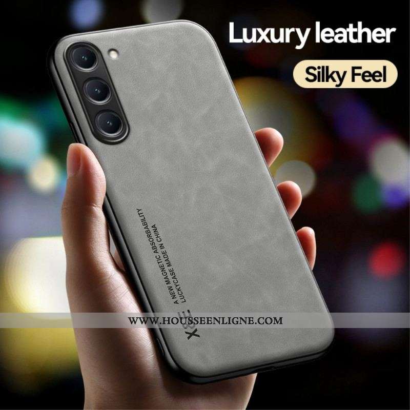 Coque Samsung Galaxy S23 Plus 5G Cuir Effet Cuir X&E