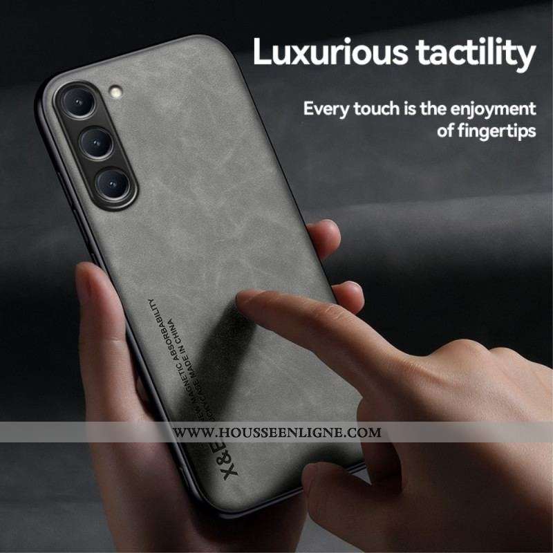 Coque Samsung Galaxy S23 Plus 5G Cuir Effet Cuir X&E