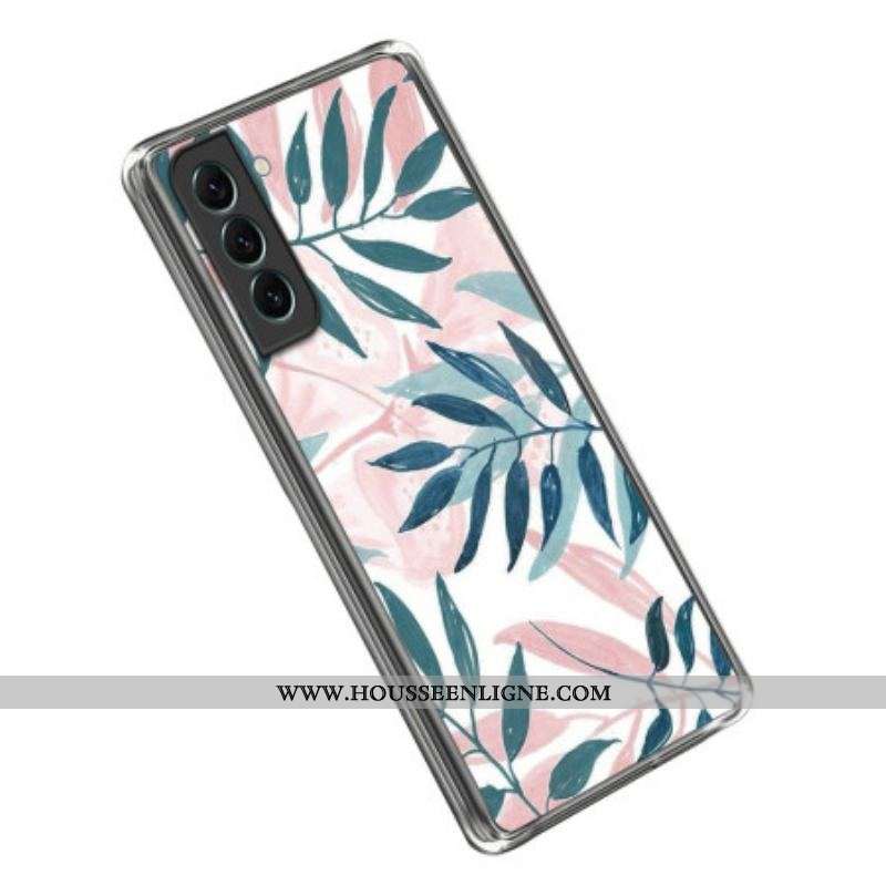 Coque Samsung Galaxy S23 Plus 5G Feuilles Colorées