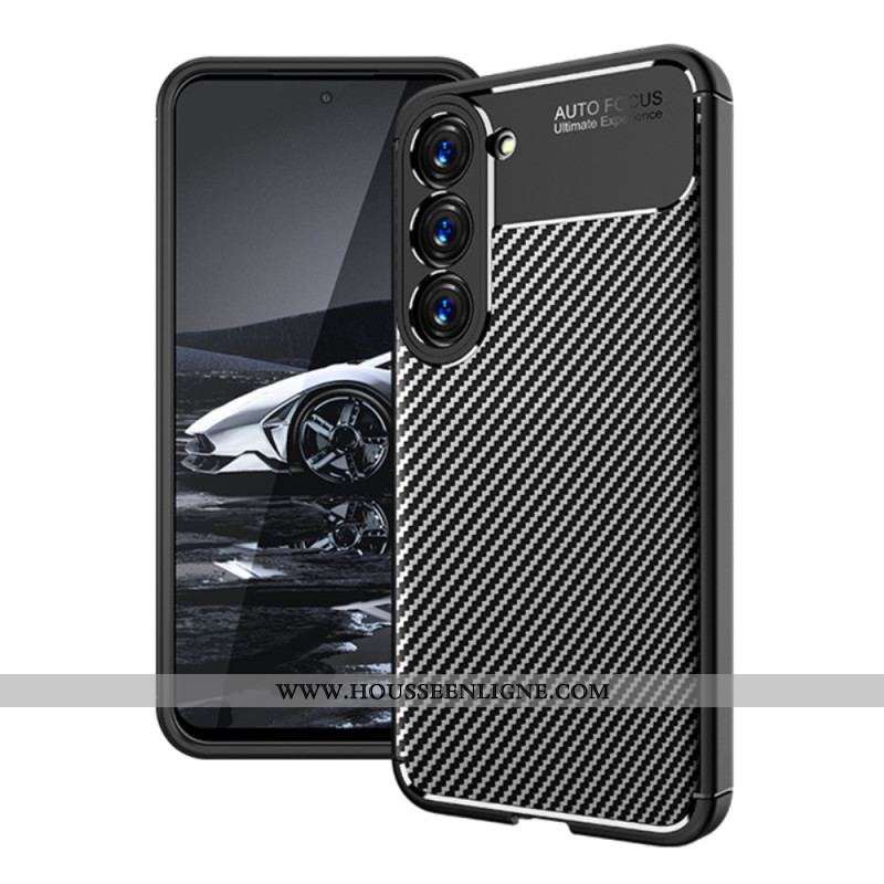 Coque Samsung Galaxy S23 Plus 5G Fibre Carbone Flexible