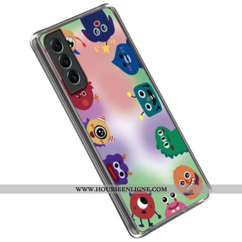 Coque Samsung Galaxy S23 Plus 5G Flexible Petits Monstres