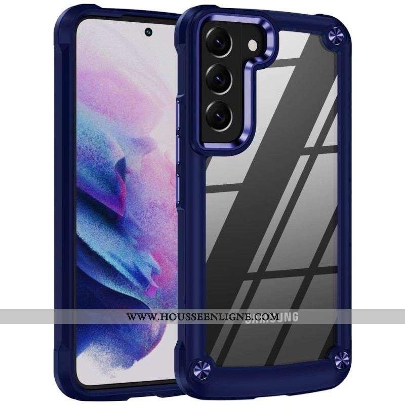 Coque Samsung Galaxy S23 Plus 5G Hybride avec Alliage Aluminium