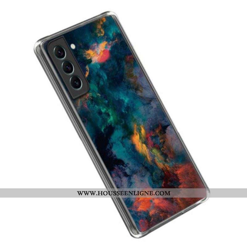 Coque Samsung Galaxy S23 Plus 5G Nuages Colorés