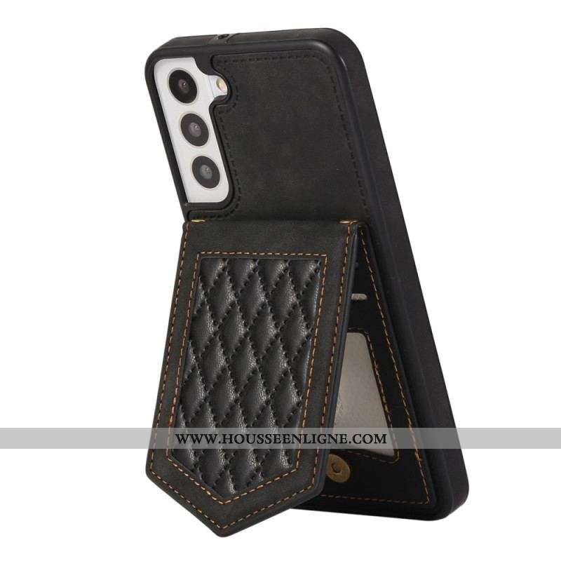 Coque Samsung Galaxy S23 Plus 5G RFID Porte-Cartes avec Bandoulière